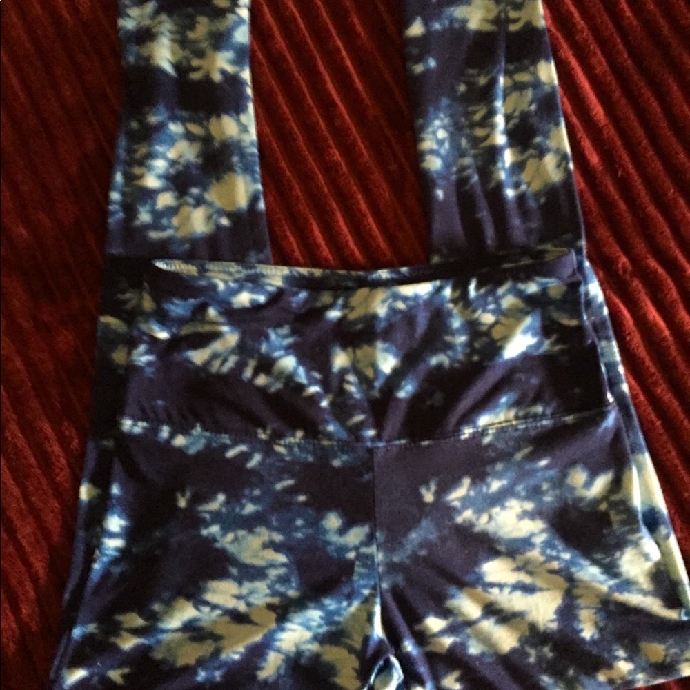 Tie Dye Leggings Med